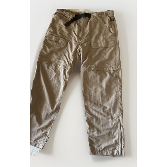 The North Face Paramount Peak Convertible Pants Hike Camp Nylon Belted Size XL - Picture 1 of 13